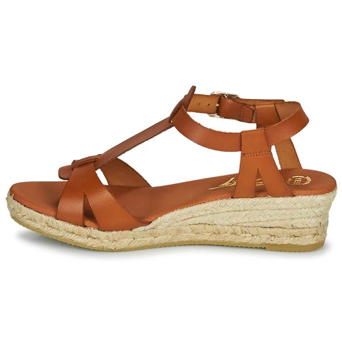 Chaussures Femme Sandales et Nu-pieds Betty London OBORSEL Cognac 4 Chaussures Femme Sandales et Nu-pieds Betty London OBORSEL Cognac – Image 4