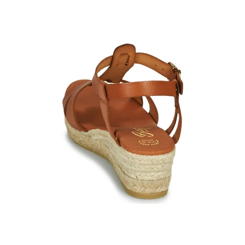 Chaussures Femme Sandales et Nu-pieds Betty London OBORSEL Cognac 5 Chaussures Femme Sandales et Nu-pieds Betty London OBORSEL Cognac – Image 5