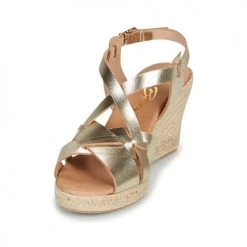 Chaussures Femme Sandales et Nu-pieds Betty London OSAVER Doré -Sandales Soldes Boutique 18980983 500 C