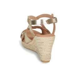 Chaussures Femme Sandales et Nu-pieds Betty London OSAVER Doré -Sandales Soldes Boutique 18980983 500 E