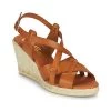 Chaussures Femme Sandales et Nu-pieds Betty London OSAVER Camel