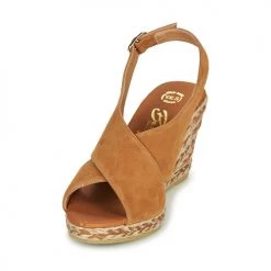 Chaussures Femme Sandales et Nu-pieds Betty London OHINDRA Cognac -Sandales Soldes Boutique 18980985 500 C