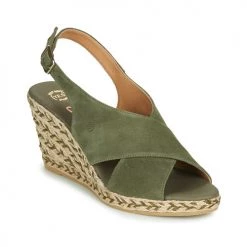 Chaussures Femme Sandales et Nu-pieds Betty London OHINDRA Kaki