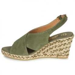 Chaussures Femme Sandales et Nu-pieds Betty London OHINDRA Kaki -Sandales Soldes Boutique 18980986 500 D