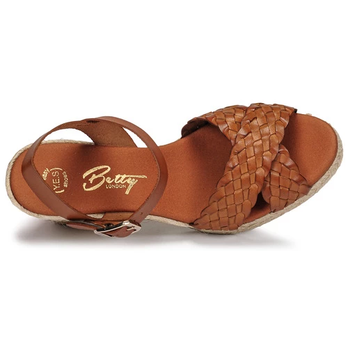 Chaussures Femme Sandales et Nu-pieds Betty London OBILLIE Marron 6 Chaussures Femme Sandales et Nu-pieds Betty London OBILLIE Marron – Image 6
