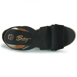 Chaussures Femme Sandales et Nu-pieds Betty London OLINDR Noir -Sandales Soldes Boutique 18980992 500 F