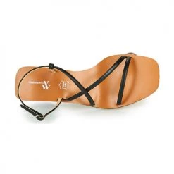 Chaussures Femme Sandales et Nu-pieds Vanessa Wu FRANNY Noir -Sandales Soldes Boutique 18984187 500 F