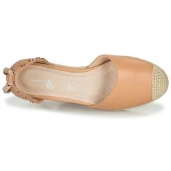 Chaussures Femme Sandales et Nu-pieds Vanessa Wu BELGRADA Camel -Sandales Soldes Boutique 18984193 500 F