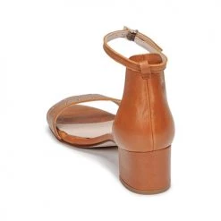 Chaussures Femme Sandales et Nu-pieds Betty London OLAKE Camel -Sandales Soldes Boutique 18986775 500 E