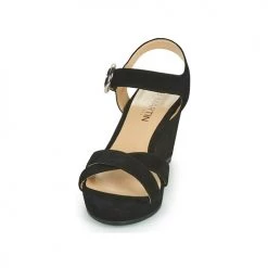 Chaussures Femme Sandales et Nu-pieds JB Martin QUERIDA Noir -Sandales Soldes Boutique 18987297 500 C