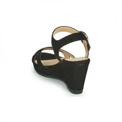Chaussures Femme Sandales et Nu-pieds JB Martin QUERIDA Noir -Sandales Soldes Boutique 18987297 500 E