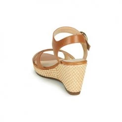 Chaussures Femme Sandales et Nu-pieds JB Martin QUERIDA Marron -Sandales Soldes Boutique 18987298 500 E