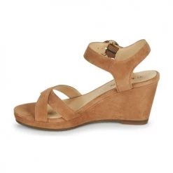 Chaussures Femme Sandales et Nu-pieds JB Martin QUERIDA Marron -Sandales Soldes Boutique 18987299 500 D