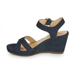 Chaussures Femme Sandales et Nu-pieds JB Martin QUERIDA Marine -Sandales Soldes Boutique 19006821 500 D