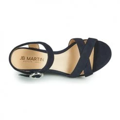 Chaussures Femme Sandales et Nu-pieds JB Martin QUERIDA Marine -Sandales Soldes Boutique 19006821 500 F