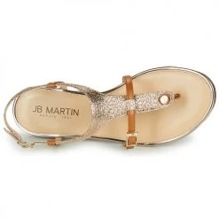 Chaussures Femme Sandales et Nu-pieds JB Martin 2GAELIA Marron -Sandales Soldes Boutique 19012796 500 F