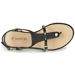 Chaussures Femme Sandales et Nu-pieds JB Martin 2GAELIA Noir -Sandales Soldes Boutique 19012801 500 F
