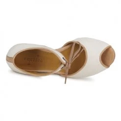 Chaussures Femme Sandales et Nu-pieds Coclico JIEN Blanc -Sandales Soldes Boutique 190156 500 F