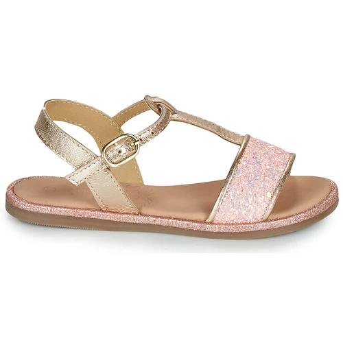 Chaussures Fille Sandales et Nu-pieds Mod'8 PAILLETTA Rose 2 Chaussures Fille Sandales et Nu-pieds Mod'8 PAILLETTA Rose – Image 2