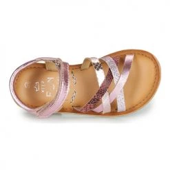 Chaussures Fille Sandales et Nu-pieds Mod'8 CANILA Rose -Sandales Soldes Boutique 19026281 500 F
