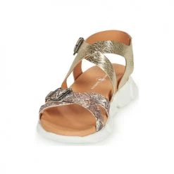 Chaussures Femme Sandales et Nu-pieds Philippe Morvan KAKI V1 Marron -Sandales Soldes Boutique 19040961 500 C