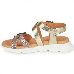 Chaussures Femme Sandales et Nu-pieds Philippe Morvan KAKI V1 Marron -Sandales Soldes Boutique 19040961 500 D