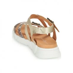 Chaussures Femme Sandales et Nu-pieds Philippe Morvan KAKI V1 Marron -Sandales Soldes Boutique 19040961 500 E