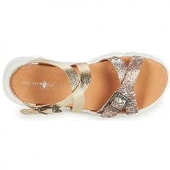 Chaussures Femme Sandales et Nu-pieds Philippe Morvan KAKI V1 Marron -Sandales Soldes Boutique 19040961 500 F