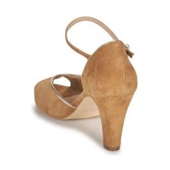 Chaussures Femme Sandales et Nu-pieds Betty London ORAD Camel -Sandales Soldes Boutique 19049554 500 E