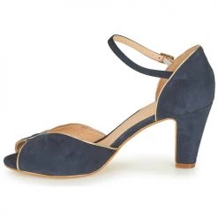 Chaussures Femme Sandales et Nu-pieds Betty London ORADI Marine -Sandales Soldes Boutique 19049555 500 D