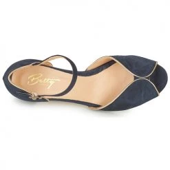 Chaussures Femme Sandales et Nu-pieds Betty London ORADI Marine -Sandales Soldes Boutique 19049555 500 F