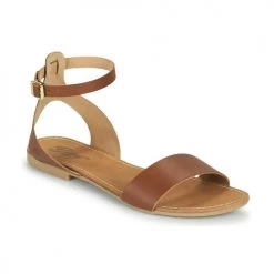 Chaussures Femme Sandales et Nu-pieds Betty London GIMY Camel
