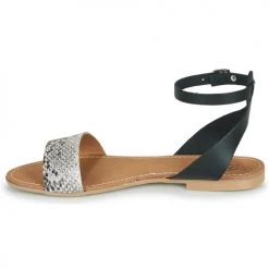 Chaussures Femme Sandales et Nu-pieds Betty London GIMY Noir/gris -Sandales Soldes Boutique 19052040 500 D