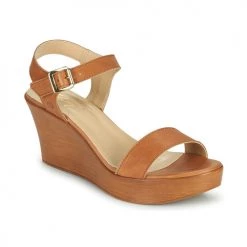 Chaussures Femme Sandales et Nu-pieds Betty London CHARLOTA Camel