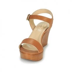 Chaussures Femme Sandales et Nu-pieds Betty London CHARLOTA Camel -Sandales Soldes Boutique 19052042 500 C