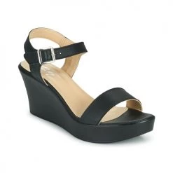 Chaussures Femme Sandales et Nu-pieds Betty London CHARLOTA Noir