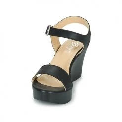 Chaussures Femme Sandales et Nu-pieds Betty London CHARLOTA Noir -Sandales Soldes Boutique 19052043 500 C