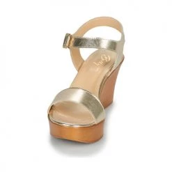 Chaussures Femme Sandales et Nu-pieds Betty London CHARLOTA Doré -Sandales Soldes Boutique 19052044 500 C