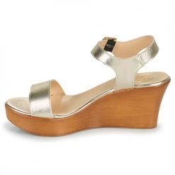 Chaussures Femme Sandales et Nu-pieds Betty London CHARLOTA Doré -Sandales Soldes Boutique 19052044 500 D