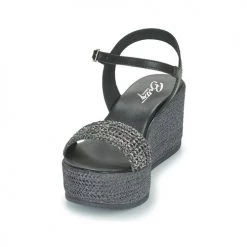 Chaussures Femme Sandales et Nu-pieds Betty London OFINI Noir -Sandales Soldes Boutique 19052046 500 C