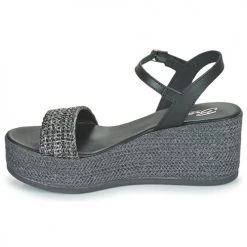 Chaussures Femme Sandales et Nu-pieds Betty London OFINI Noir -Sandales Soldes Boutique 19052046 500 D