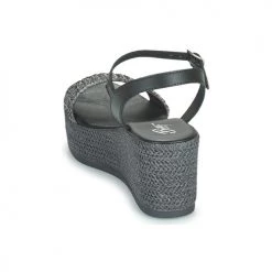 Chaussures Femme Sandales et Nu-pieds Betty London OFINI Noir -Sandales Soldes Boutique 19052046 500 E