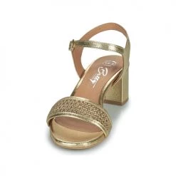 Chaussures Femme Sandales et Nu-pieds Betty London OUPETTE Doré -Sandales Soldes Boutique 19052064 500 C
