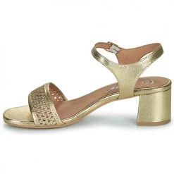 Chaussures Femme Sandales et Nu-pieds Betty London OUPETTE Doré -Sandales Soldes Boutique 19052064 500 D