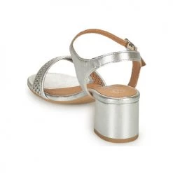 Chaussures Femme Sandales et Nu-pieds Betty London OUPETTE Argenté -Sandales Soldes Boutique 19052065 500 E