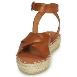 Chaussures Femme Sandales et Nu-pieds Minelli TRONUIT Marron -Sandales Soldes Boutique 19057433 500 C