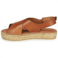 Chaussures Femme Sandales et Nu-pieds Minelli MOULTI Marron -Sandales Soldes Boutique 19057434 500 D