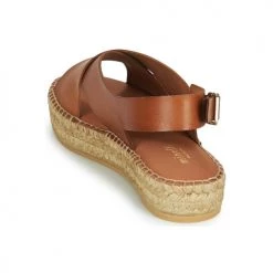 Chaussures Femme Sandales et Nu-pieds Minelli MOULTI Marron -Sandales Soldes Boutique 19057434 500 E