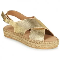 Chaussures Femme Sandales et Nu-pieds Minelli MEPLATINE Doré