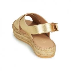 Chaussures Femme Sandales et Nu-pieds Minelli MEPLATINE Doré -Sandales Soldes Boutique 19057435 500 E